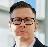 Alexander Hughes, kryptovaluuttakauppayhtiön toimitusjohtaja, portrait